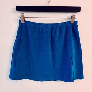 NWOT FREE BY GOTTEX PULL ON SWIM SKIRT COVER UP ST TROPEZ COLLECTION COBALT MED